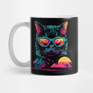 Retro Cat Mug